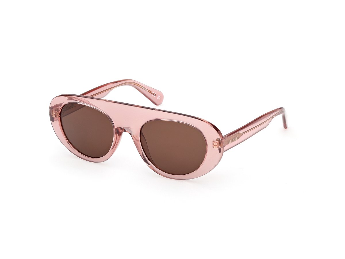 Max &co MO0148 Shiny light pink 52/20/140 WOMAN Zonnebrillen