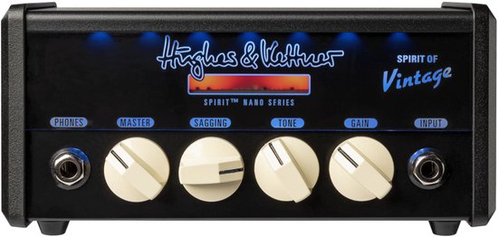 ギター Hughes & Kettner Spirit of Vintage Hughes & Kettner Spirit of Vintage - Transistorversterker top voor