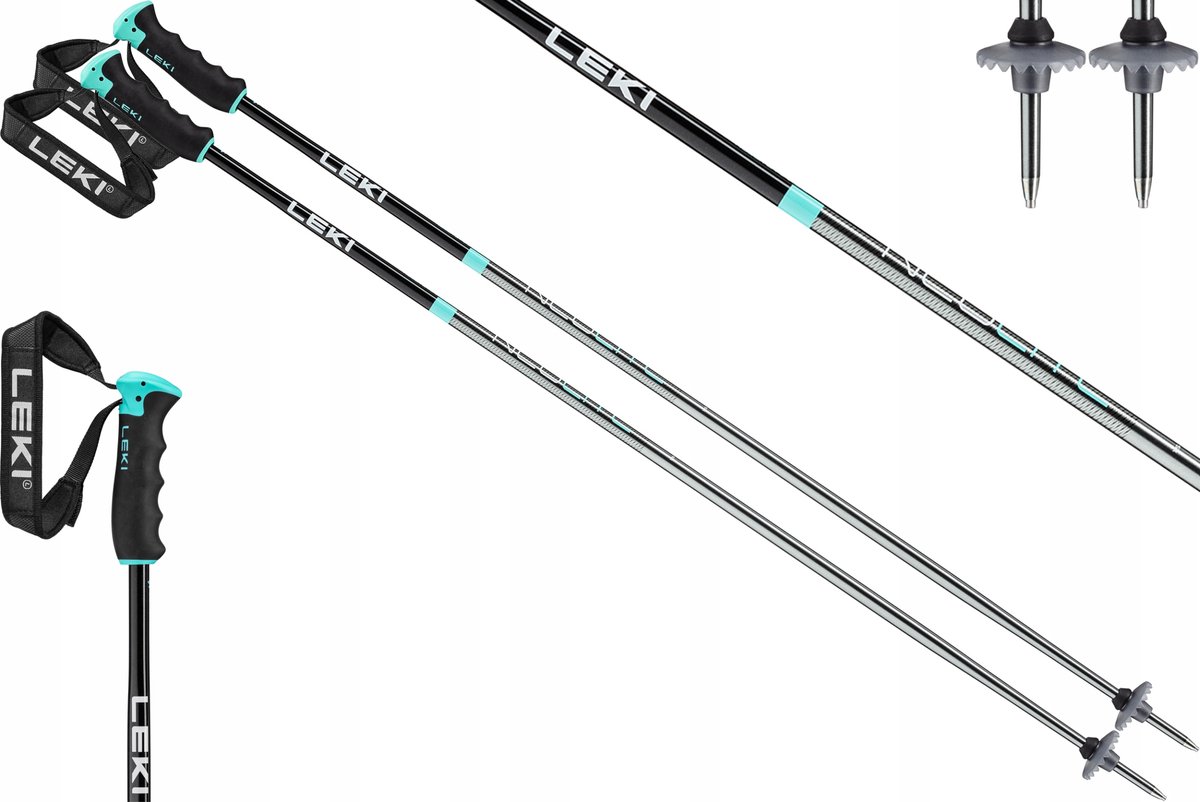 LEKI Neolite Airfoil Skikousen 110cm - Aerodynamisch & Stabiel