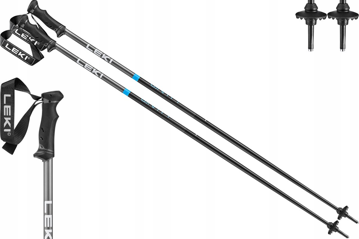 Leki QNTM Skistokken 110 cm - Comfort en grip