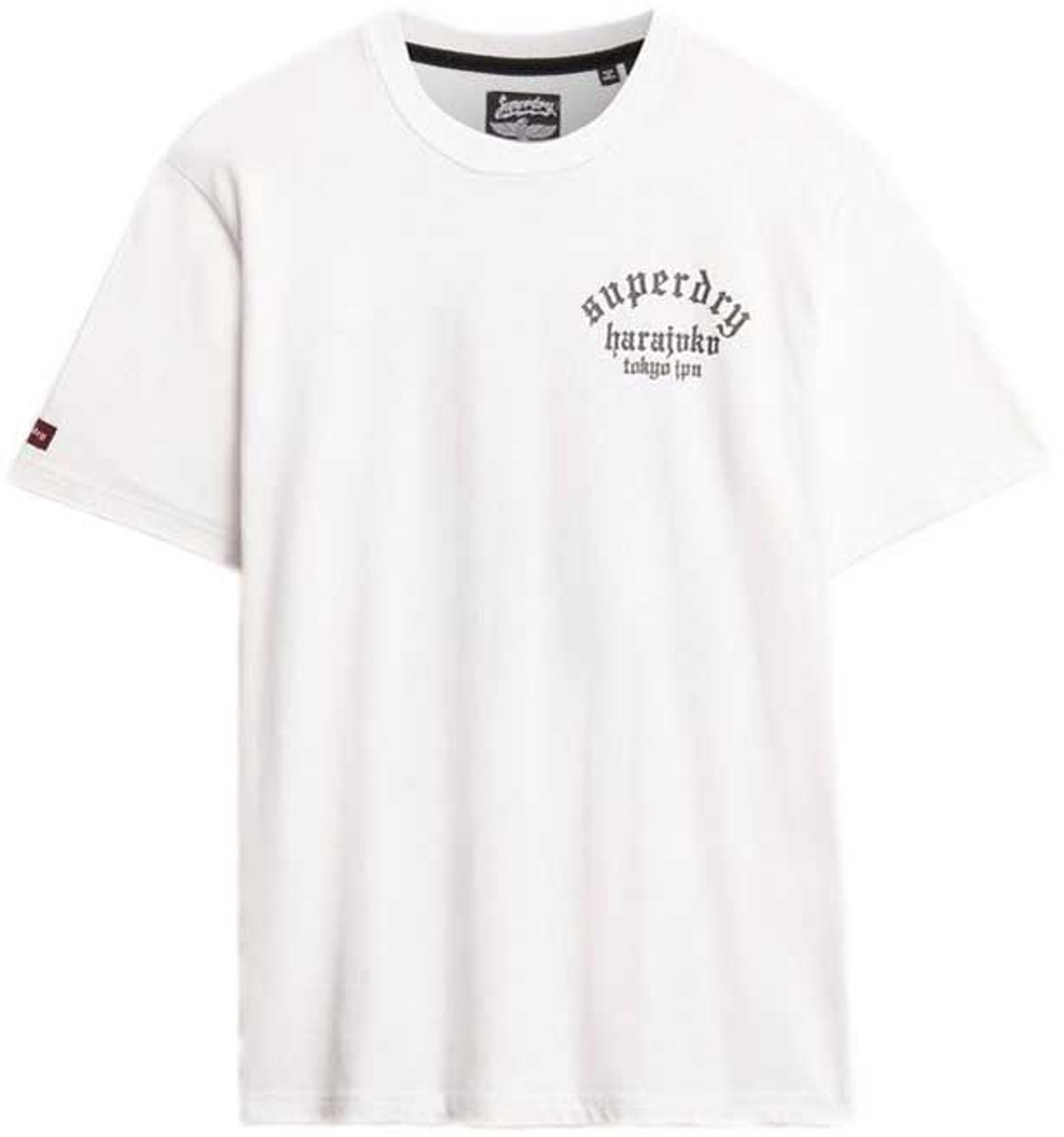 Superdry Wijdvallend Tattoo T-Shirt Heren T-shirts Optic