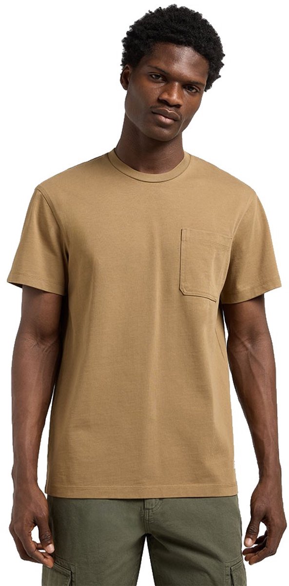 Lee Workwear Pocket T-shirt Met Korte Mouwen L Man Khaki