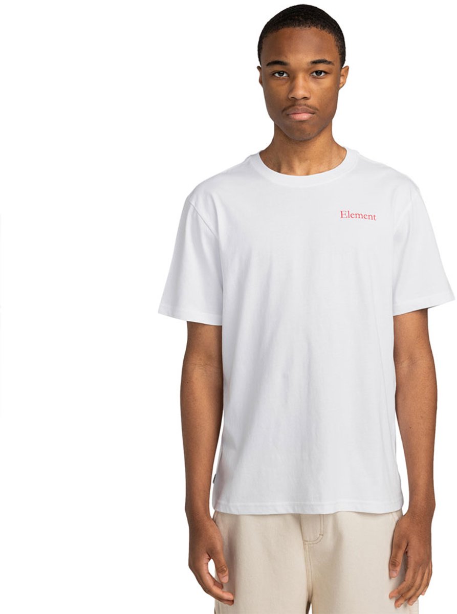 Element Sbxe Bee T-shirt Met Korte Mouwen XL Man Wit