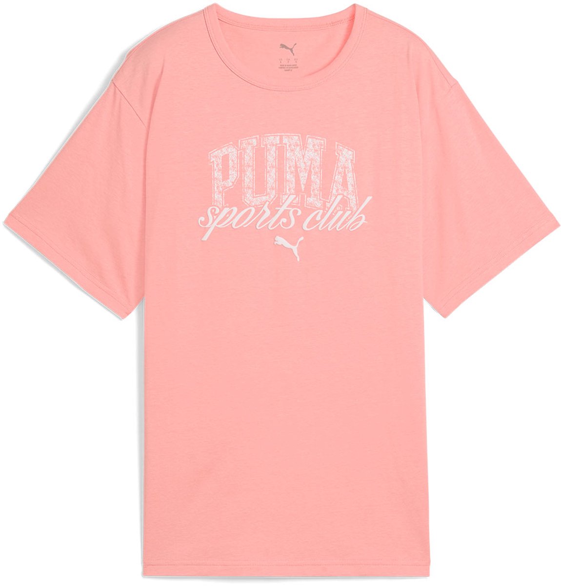 Puma Class Relaxed T-shirt Met Korte Mouwen XL Vrouw Roze