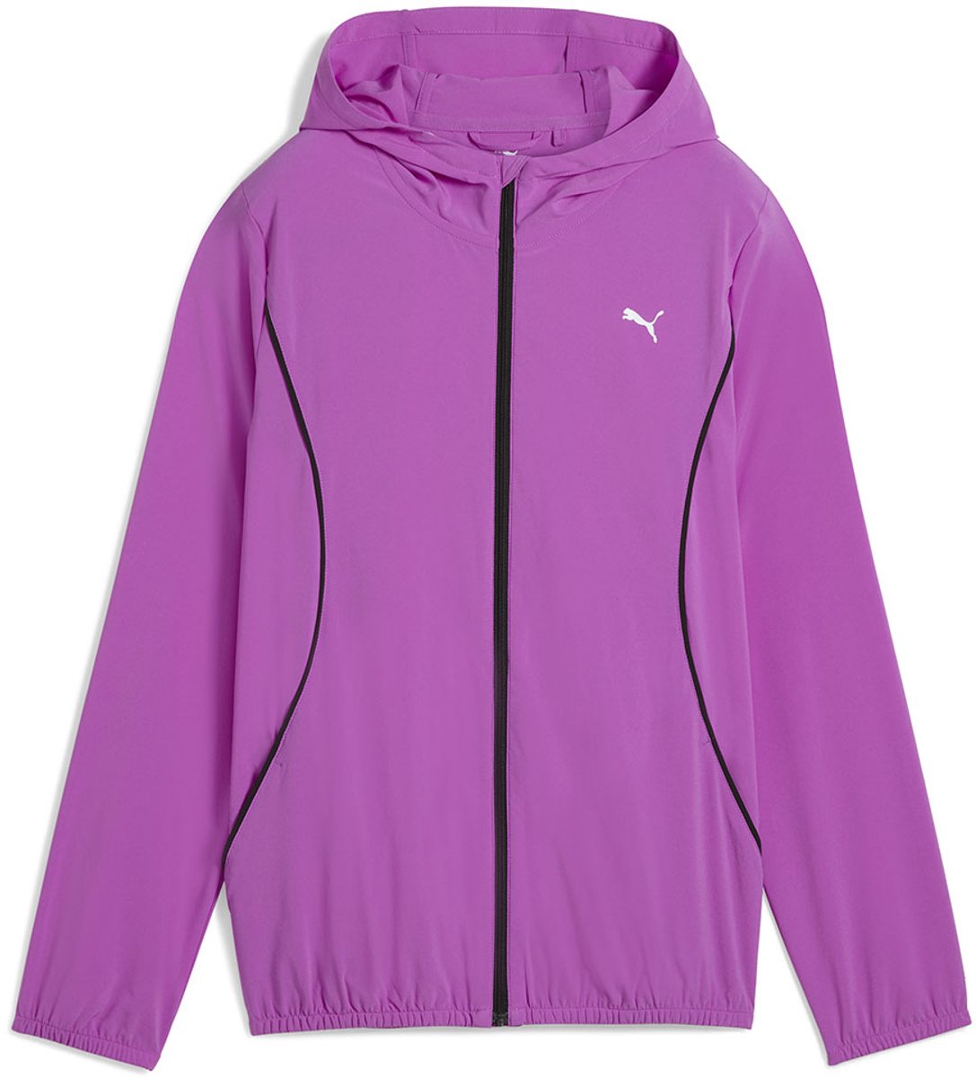 Puma Run Velocity Sweatshirt Met Rits XS Vrouw Wild Berry