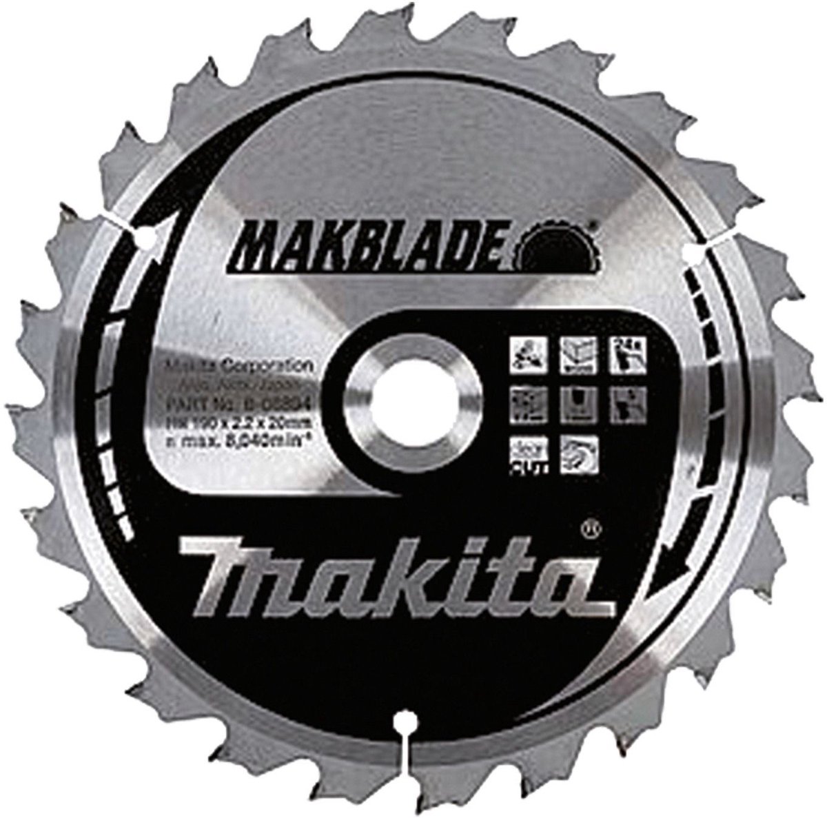 Makita MAKBLADE Zaagblad 216x30x48T - B-32764