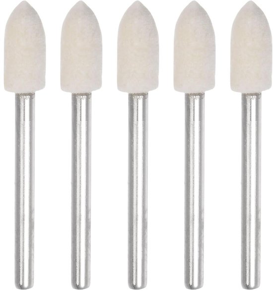POWERTOOL 129 STKS Vilt Polijsten Pad & Polijsten Wiel Vilt Slijpschijf Kit met Punt & Doorn voor Dremel Rotary Tools