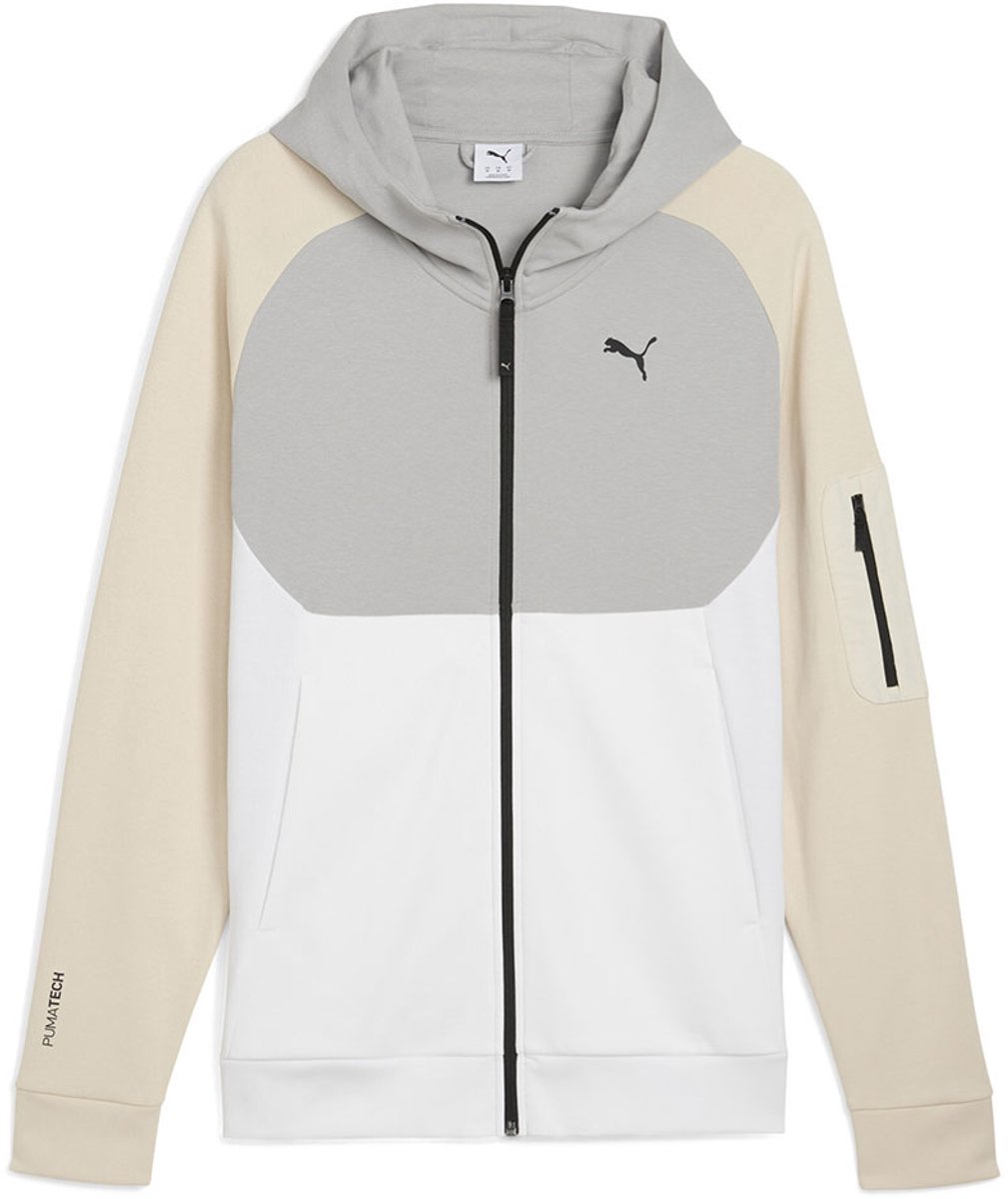 Puma Tech Sweatshirt Met Rits S Man Alpine Snow