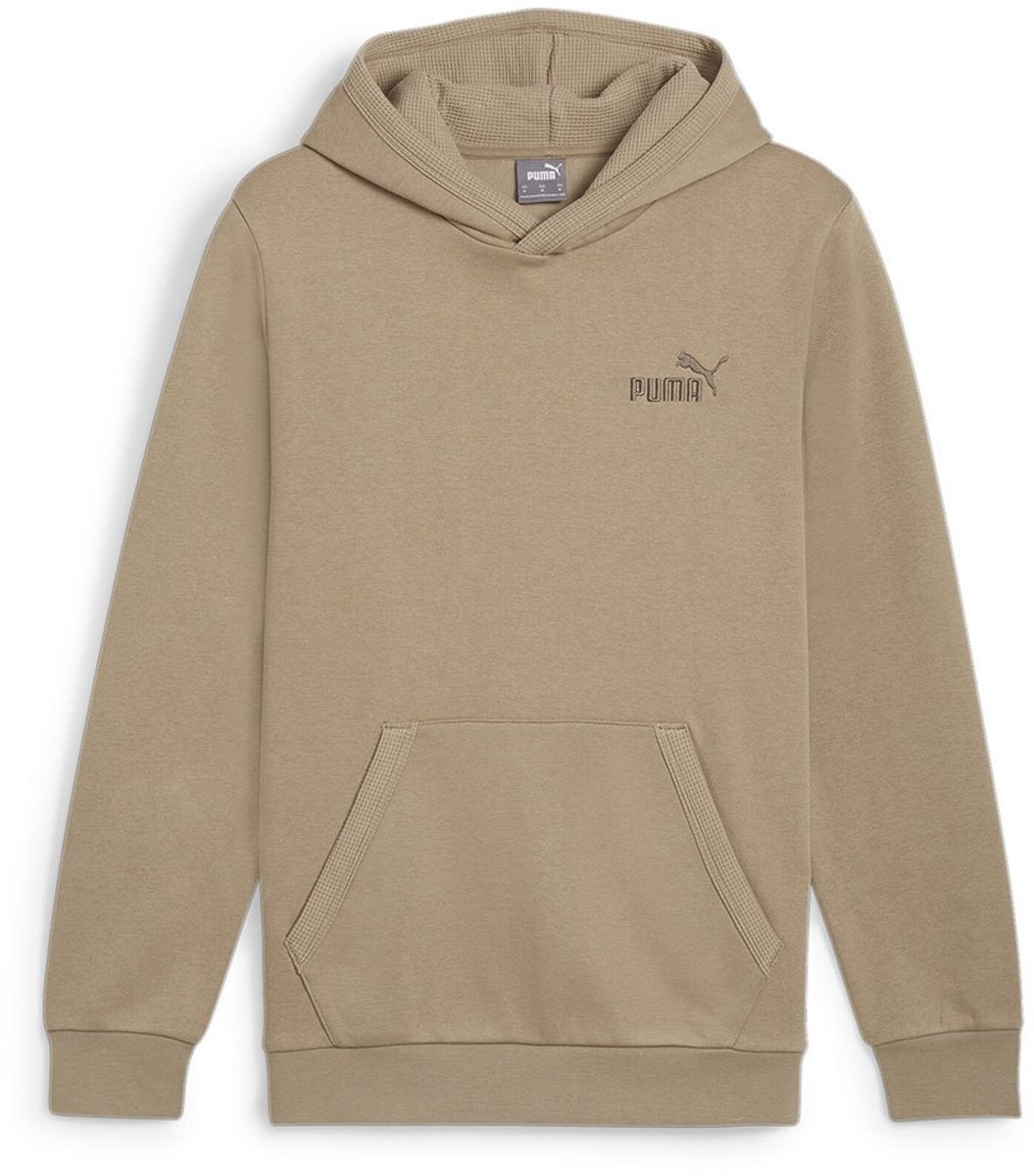 Puma Ess Elevated Hoodie S Man Oak Branch