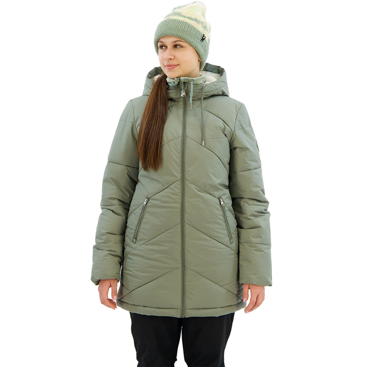 Roxy Better Weather Jas L Vrouw Groen