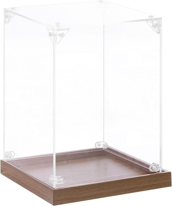 QUARKZMAN Acryl transparante vitrine voor verzamelstukken