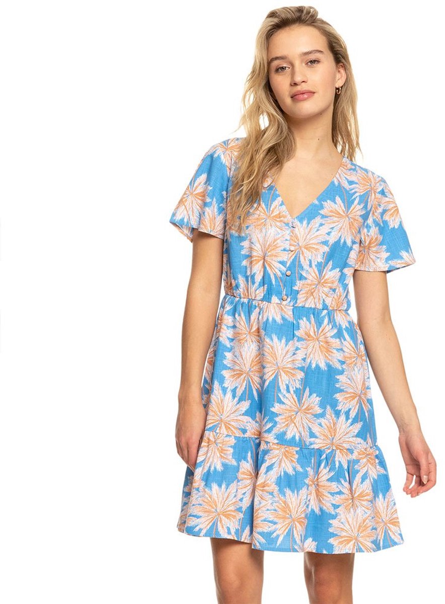Roxy Bikini Party Jurk S Vrouw Blauw