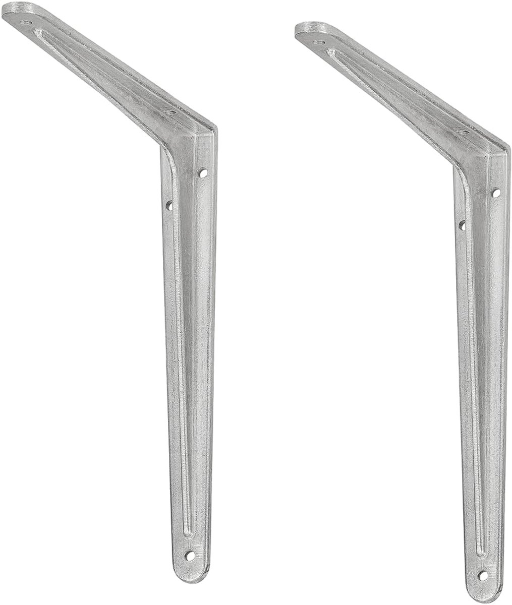 siwitec profielconsole 300 x 350 mm van aluminium in een set van 2, plankconsole met een draagvermogen van 80 kg