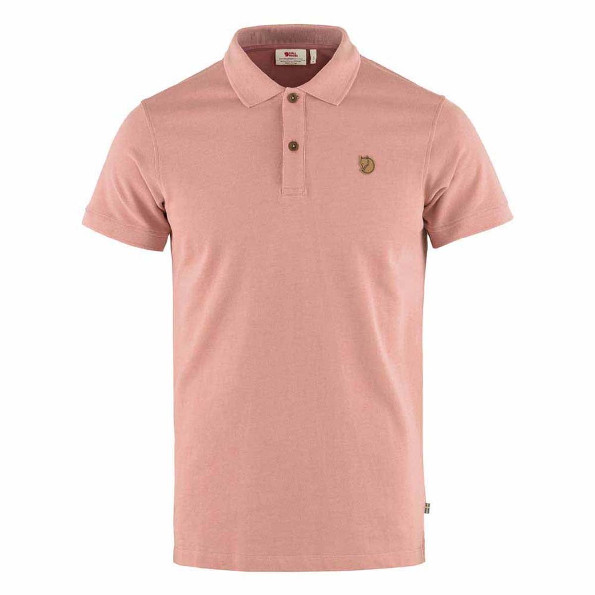 Fjällräven Övik Korte Mouw Poloshirt M Man Dustyrose