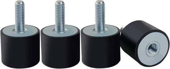 QUARKZMAN 36 stuks 18 mm (45/64) kunststof gatstoppers, platte ronde bevestigingen, voor het sluiten van meubels, zwarte eindkappen voor panelen