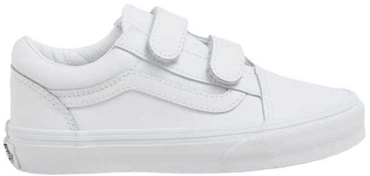 Vans Old Skool V Kinderschoenen Jongens Meisjes Wit