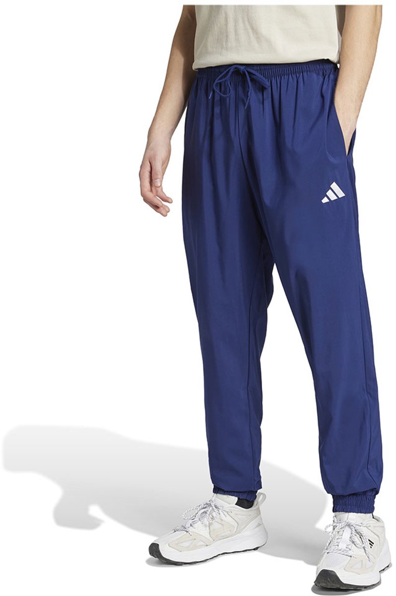 Adidas Essentials Small Logo Stanford Broek M Regular Man Blauw