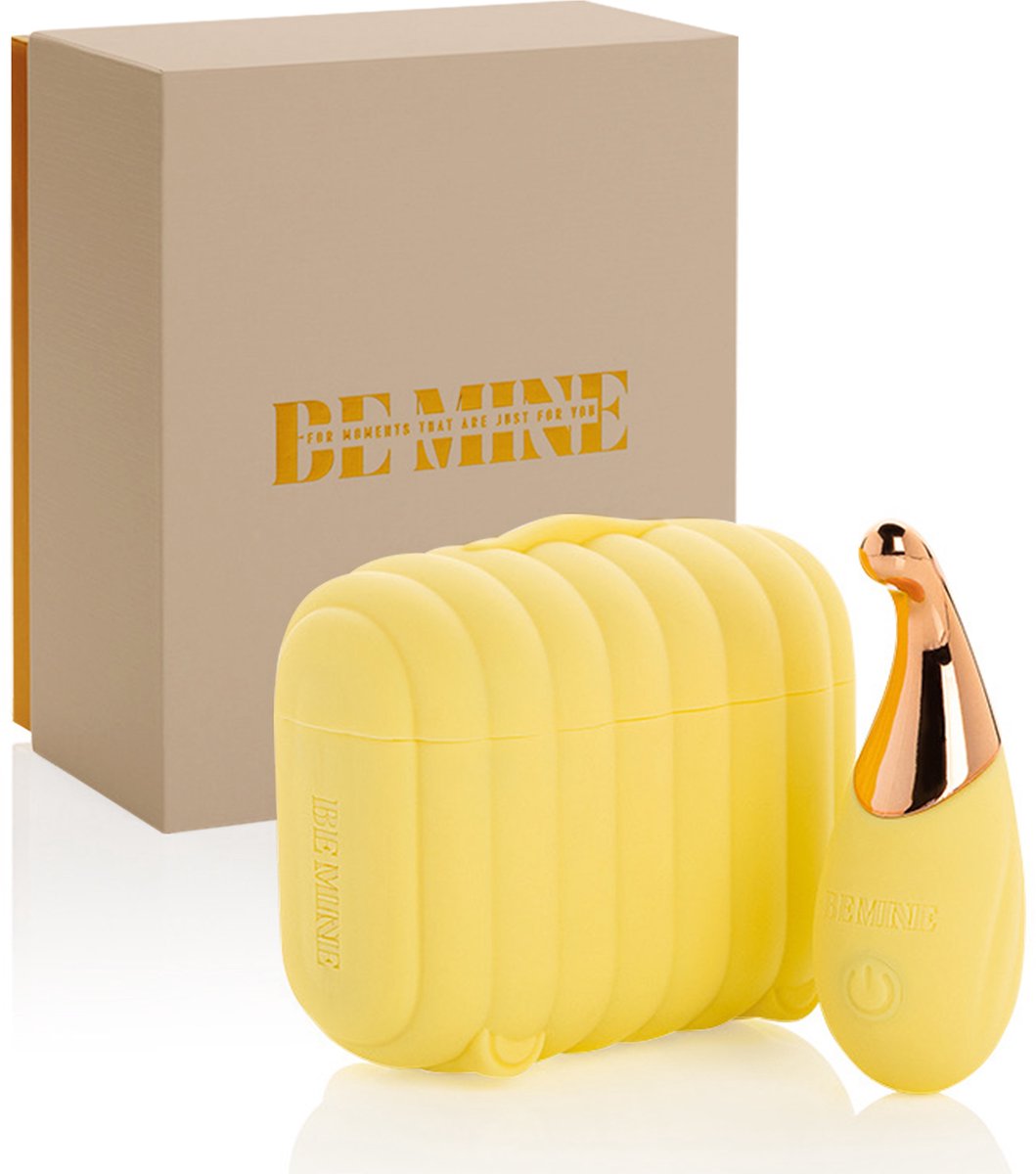 Be Mine Vaya One - Vibrator - Vibrator voor Vrouwen - Clitoris Stimulator - Bullet Vibrator - Sex Toys voor Vrouwen – Mini Vibrator met Oplaadcase - 12 Standen - Sweet Pineapple