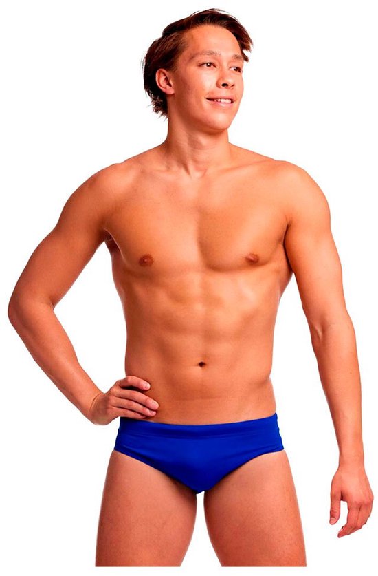 Slip de bain Classic Funky Trunks Blauw 36 Homme