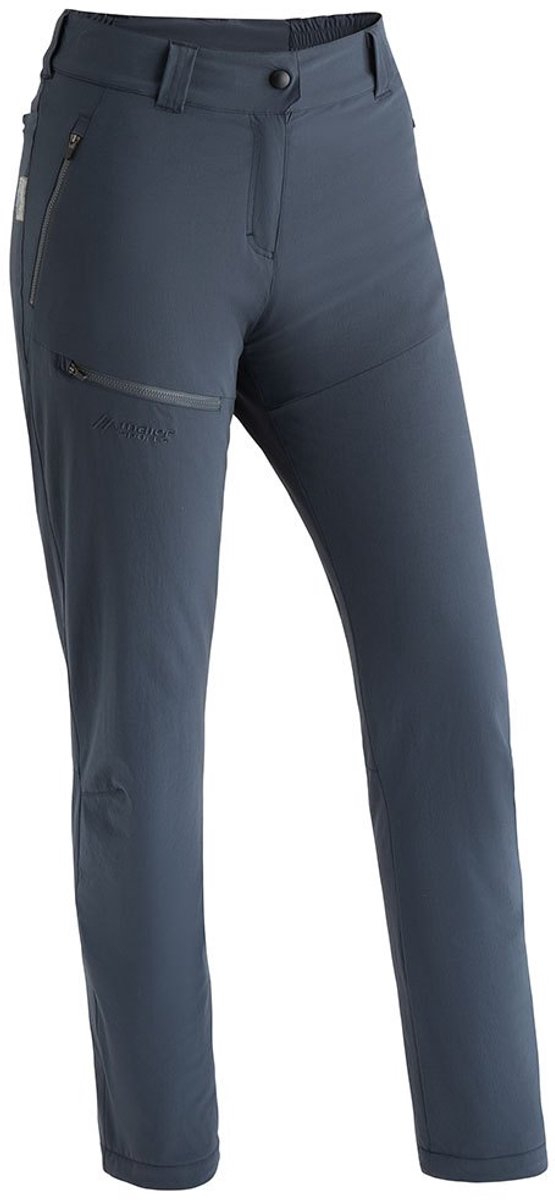 Maier Sports Lulaka Wool Broek 2XL Regular Vrouw Zilver