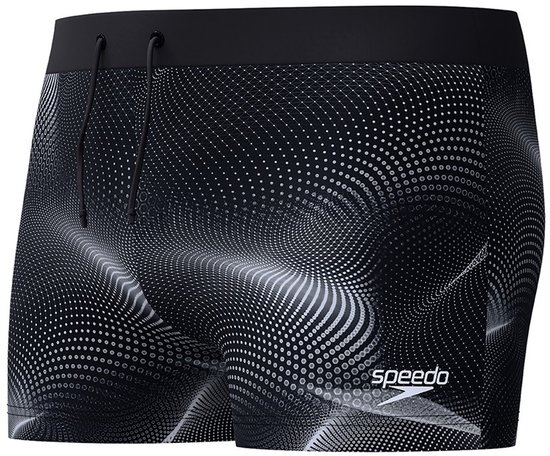 SPEEDO - Maillot de bain homme eco valmilton dot mesh aqsh bla/gre - Zwart