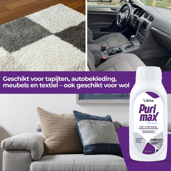 Silva - Tapijtreiniger - Vlekkenreiniger - Bank Reiniger - 500ml