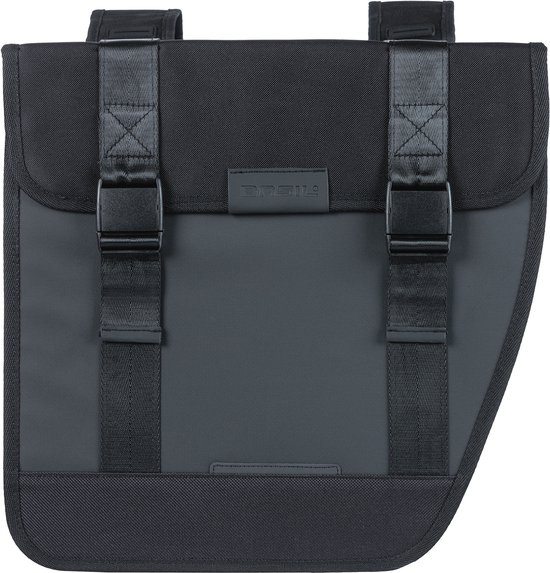 Basil Tour Waterproof Dubbele Fietstas XL - 35 Liter - Zwart van Basil — afbeelding 2