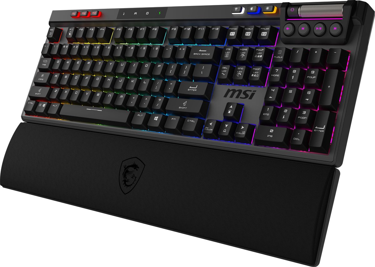 MSI STRIKE PRO WIRELESS - Silent Gaming Keyboard 1500h thumbnail 2