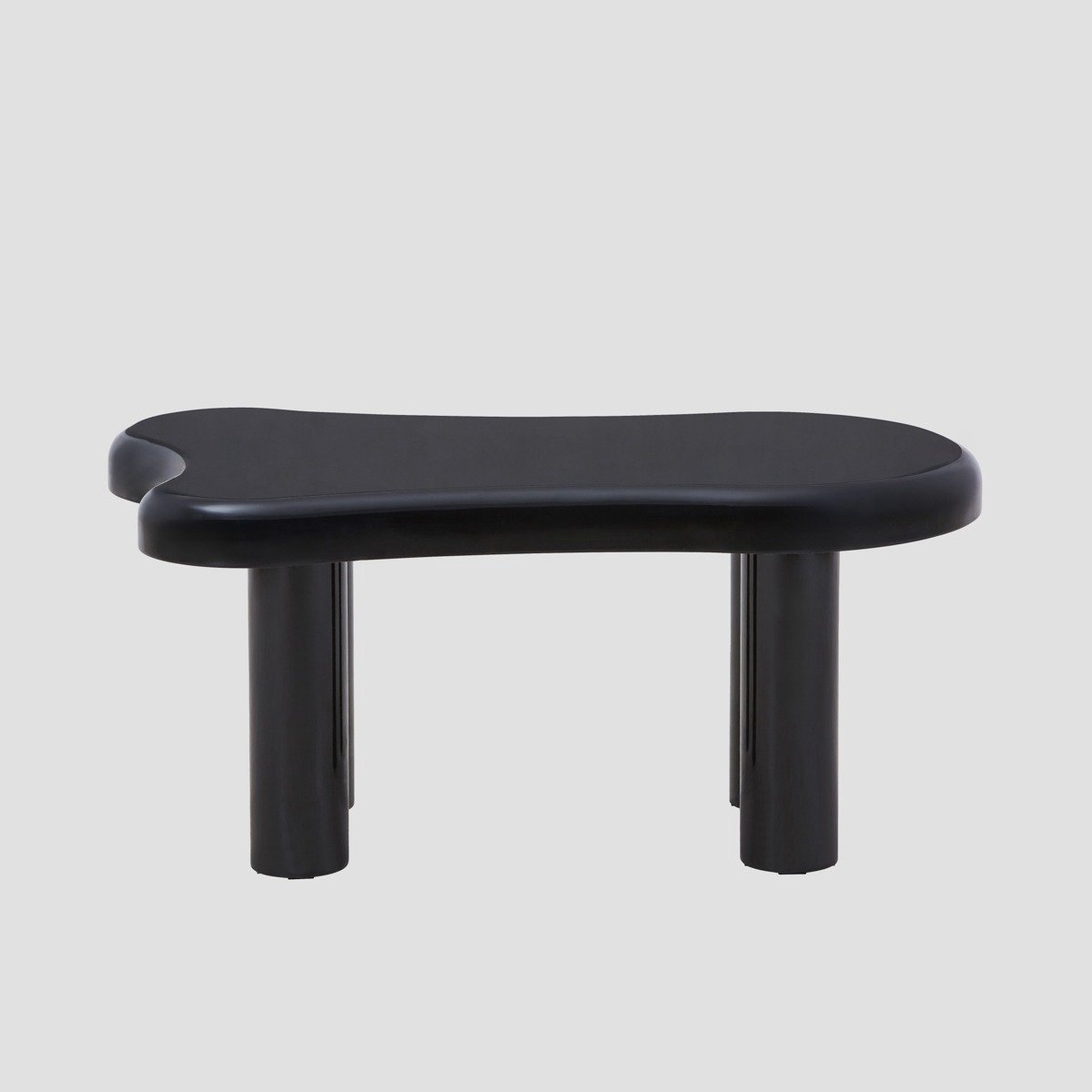 HOMLA - Salontafel - ALTO - 100x60x45 cm - Zwart Gelakt