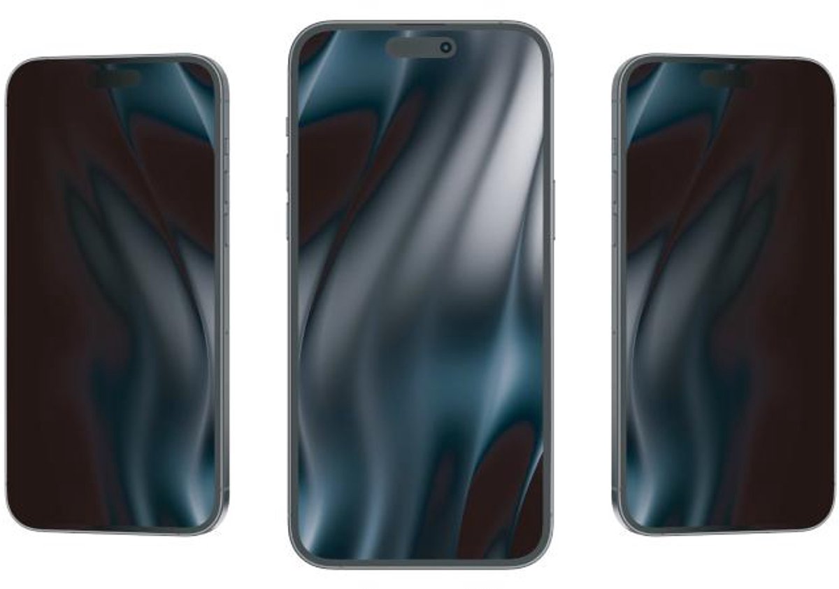 Rixus Privacy Full Curved Edge Tempered Glass For Apple iPhone 17 Pro Max (10-Pack)