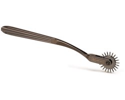 Liebe Seele – BDSM Wartenburg Pinwheel – One Pinwheel - Zwart Chroom - Voor Sensuele Spanning en Spel