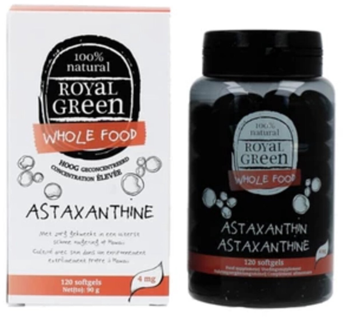 Royal Green Astaxanthine - 120 softgels
