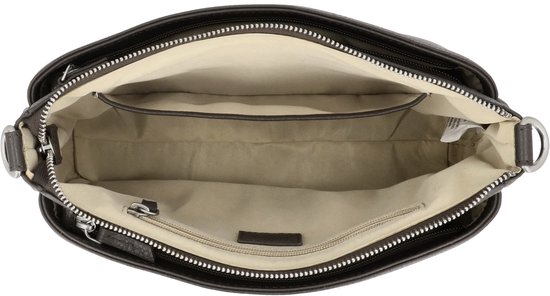 Sac bandoulière Charm London Washington - Bandoulière - Cuir - Pratique - Sac en cuir - Marron foncé