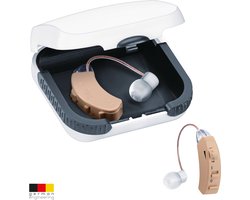 Beurer HA 50 Single Hoortoestel - Gehoorapparaat - Gehoorversterker - RIC - 100-6000 Hz - Dun slangetje - Incl. 2 batterijen - Opbergbox - 3 Jaar garantie
