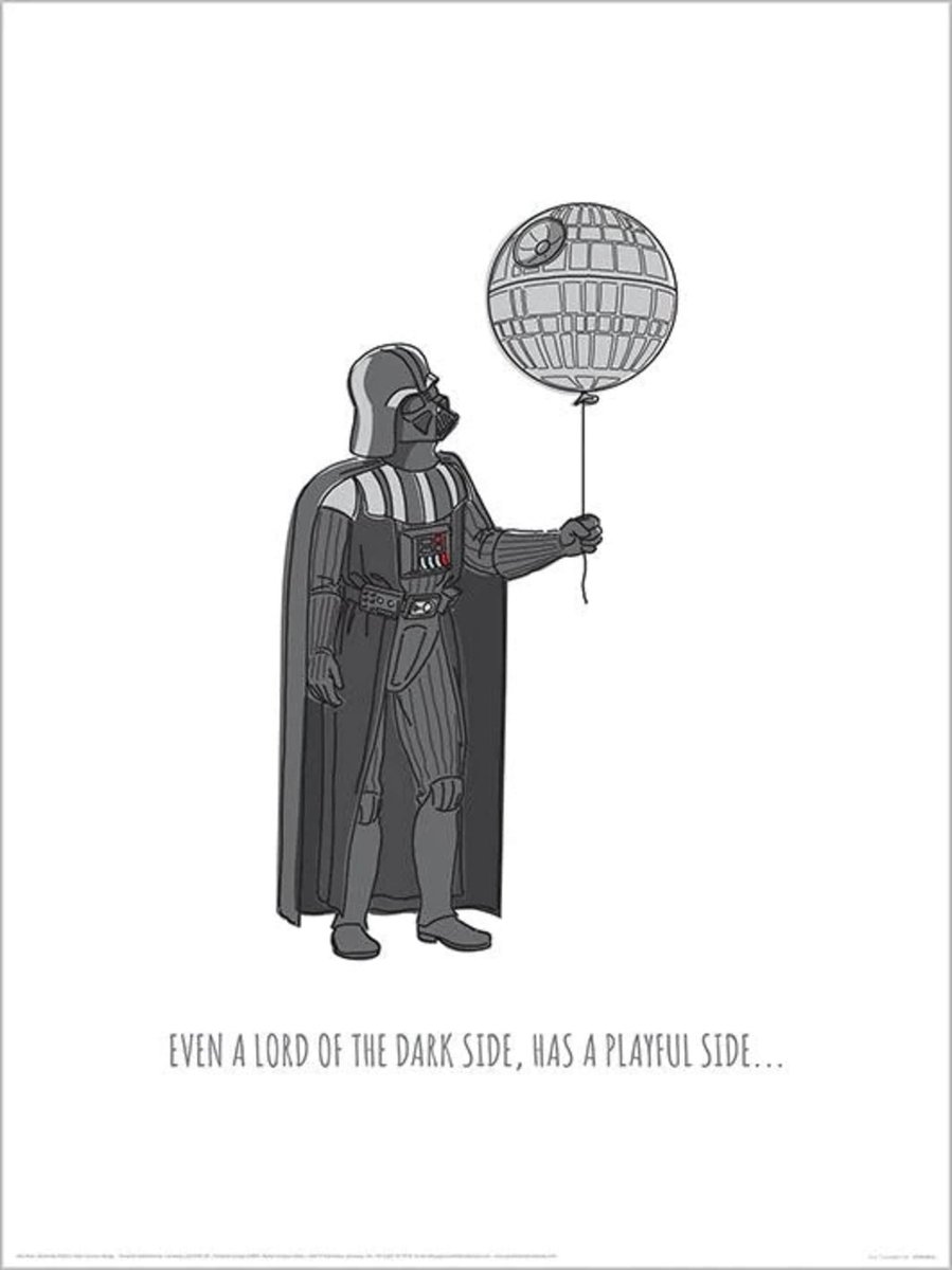 Pyramid Kunstdruk Star Wars - Live Everyday Day 30x40cm Divers