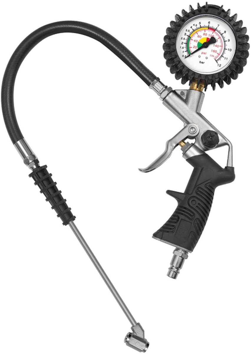 Riegler Standaard-handbandenpomp TS Mano Ø 63 mm ongeijkt 0 - 12 bar stijf - 136788
