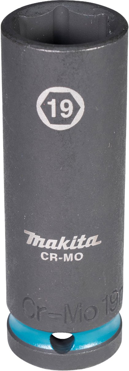 Makita E-16499 Impact Black Krachtdop 1/2 | 19 x 82 mm