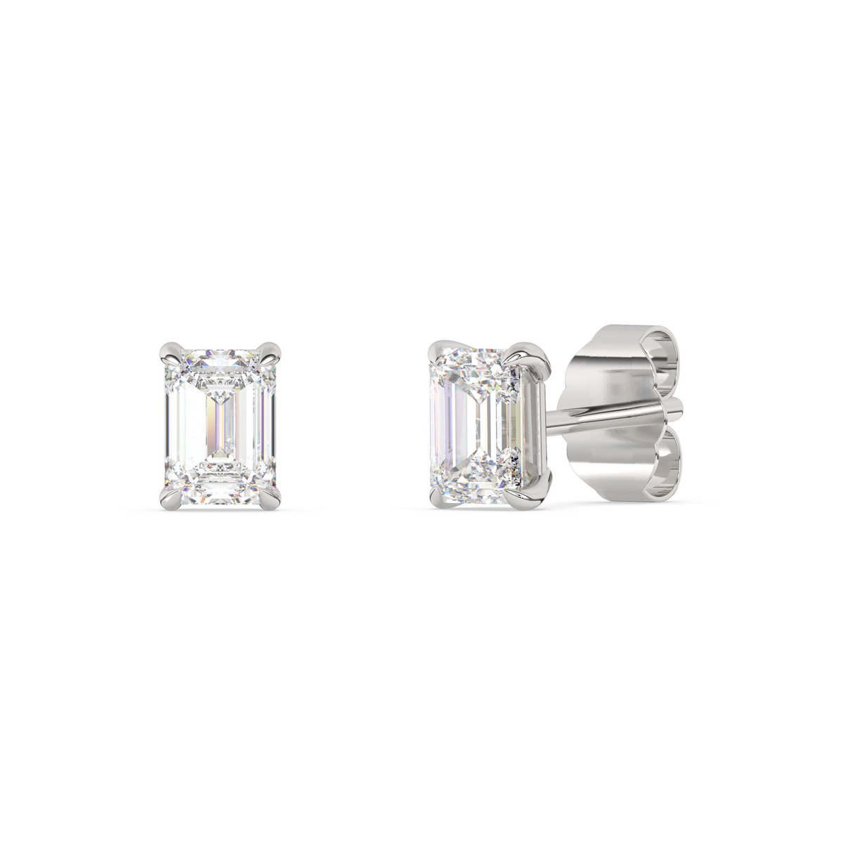 Diam Addict Ohrring 585 Weißgold mit Diamant