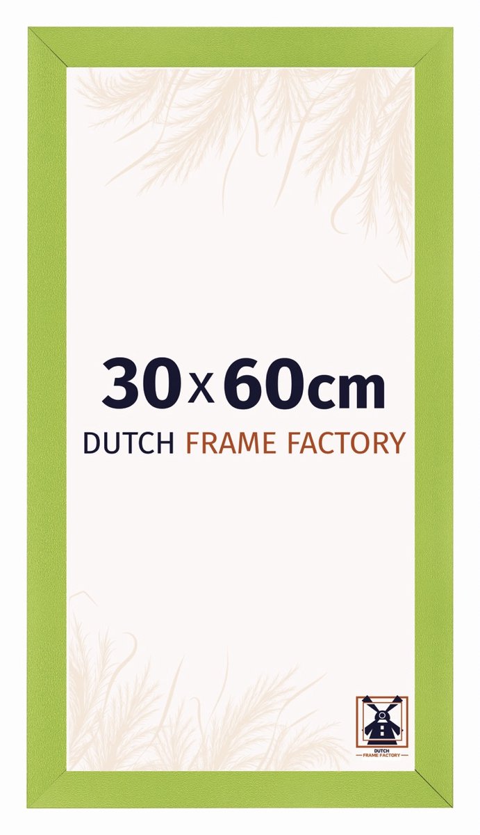 Dutch Frame Factory Fotolijst 30x60 cm - MDF - Groen - Praag