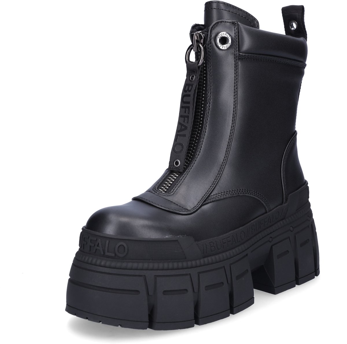 Buffalo Dames Boot Gospher Zip Boot zwart