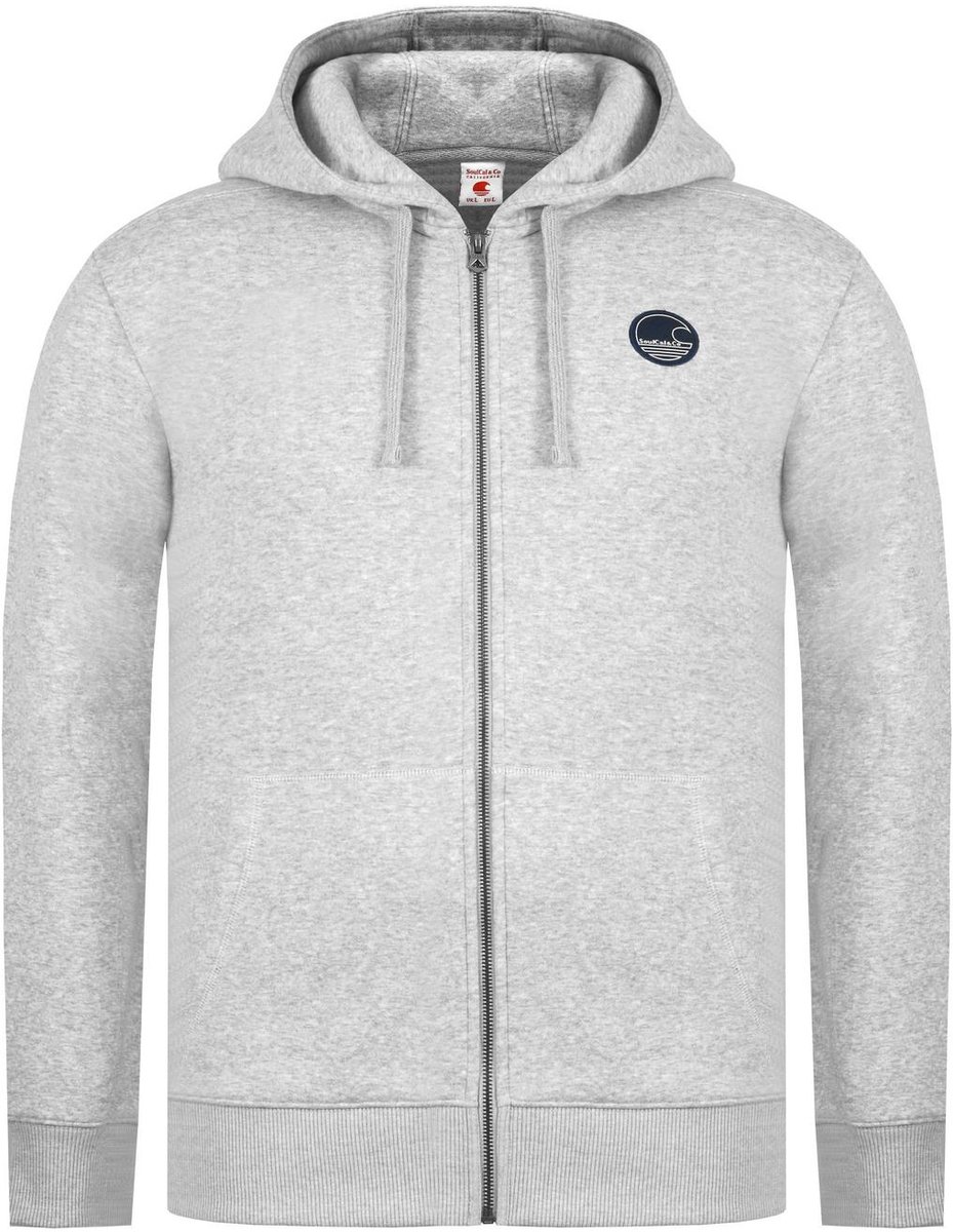 Soul Cal - Vest met capuchon - heren - maat M - Grijs