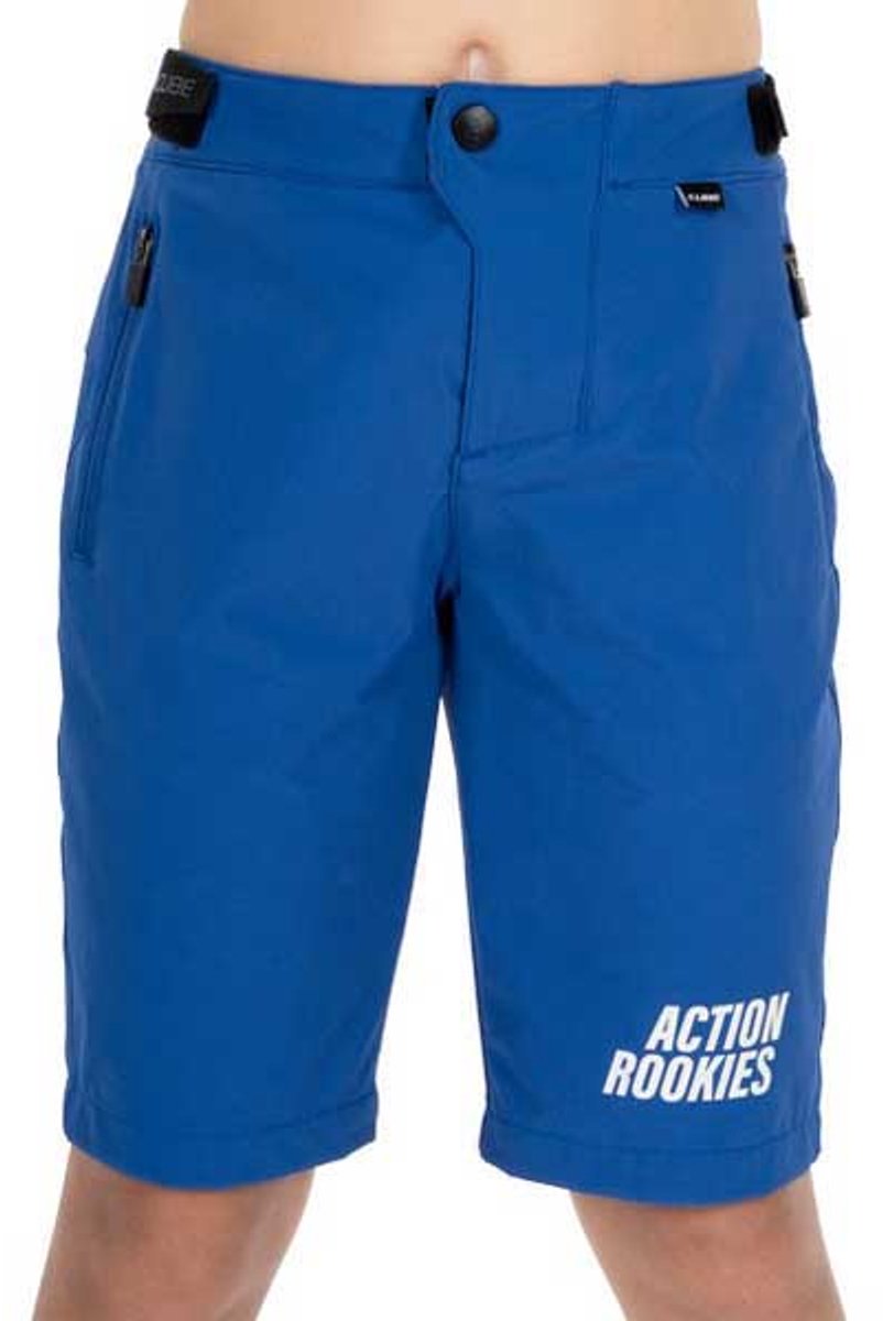 Cube Actionteam Korte Broek Blauw L Jongens