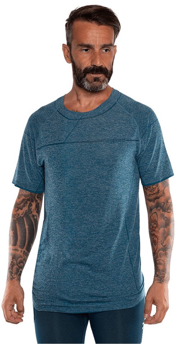 Trangoworld Bozen T-shirt Met Korte Mouwen Blauw M Man