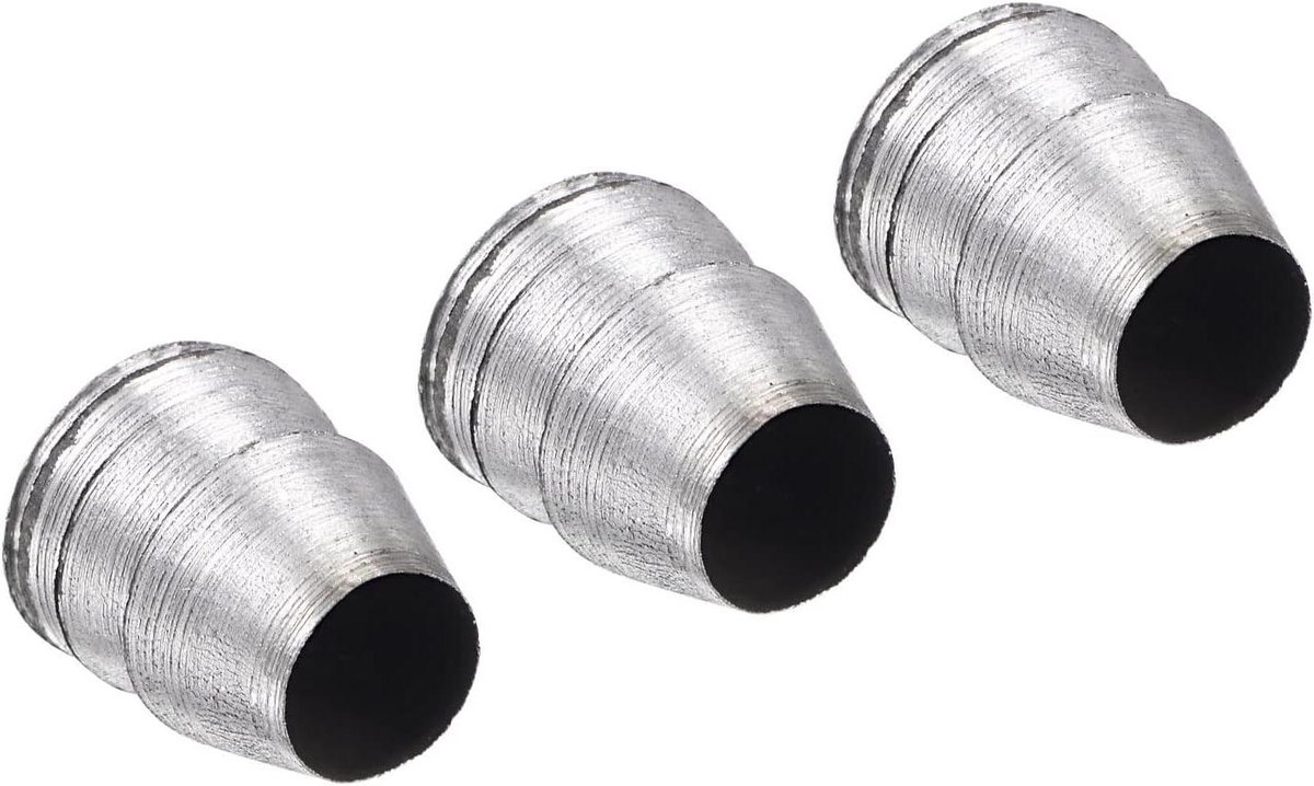 Ronde stalen handgrepen wiggen - Set van 3 - Geschikt voor bijl, klauwhamer en voorhamer - Handvat van 10 mm dikte