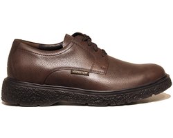 Mephisto - EDDY NEVADA - Vrije tijdsschoenenHeren veterschoenHeren sneakersCasual - Kleur: Bruin - Maat: 43.5
