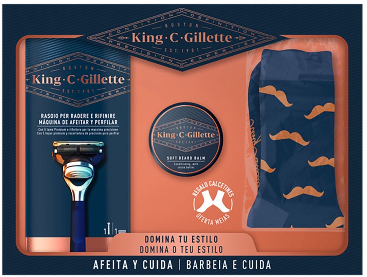 Gillette Reserveonderdelen Voor Nek Scheerapparaat Pack++ 2 Stukken Blauw