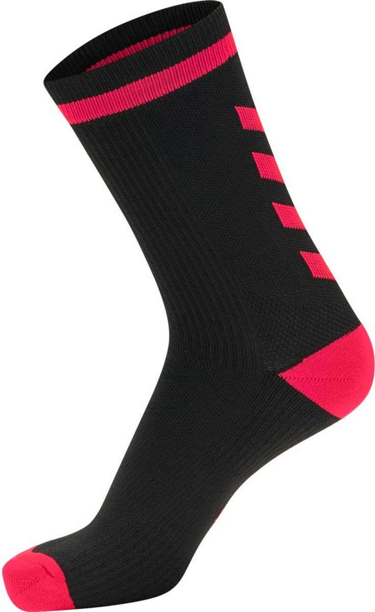 Hummel Socken Elite Indoor Sock Low Black/Diva Pink-31-34