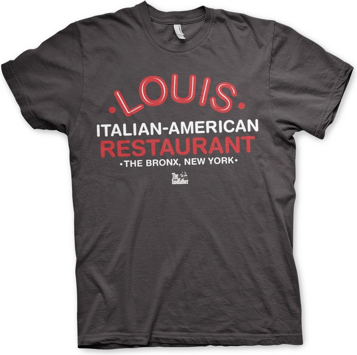 The Godfather Louis Restaurant T-Shirt Dark-Grey-2XL