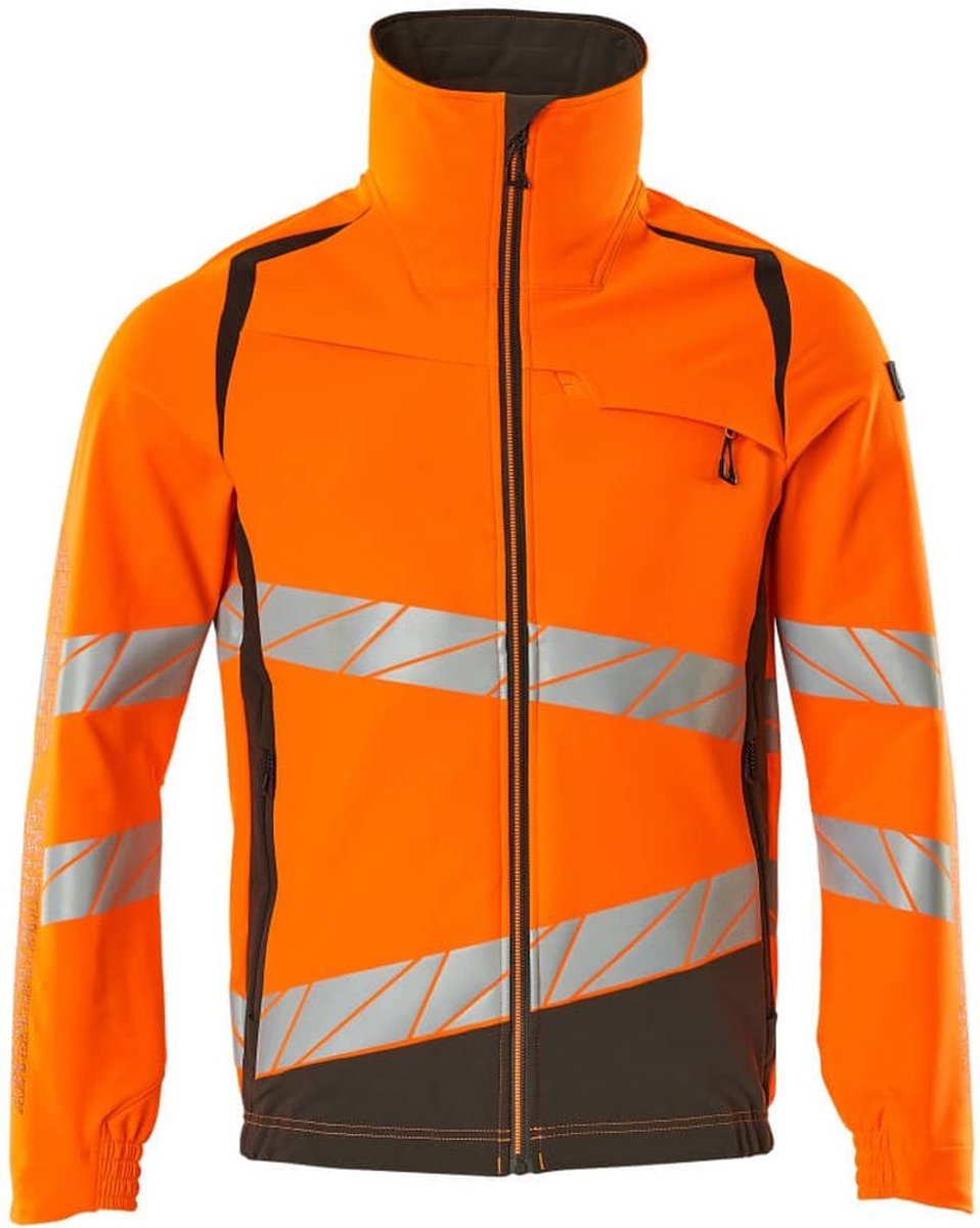 Mascot Accelerate Safe Jas 19009-511 hi-vis /donkerantraciet Oranje