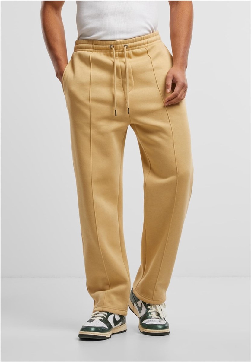 Urban Classics Fluffy Pintuck Trainingsbroek Beige
